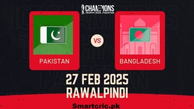 Photo of Pakistan Vs Bangladesh 27th Feb 2025 ICC Champions Trophy – Match 9